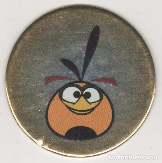 Juguetes antiguos y Juegos de colecci&oacute;n: COLECCI&Oacute;N TAZOS E-MAX ANGRY BIRDS POWER CAPS TAZO CAP POGS N&Uacute;MERO 131 ROVIO ENTERTAINMENT 2012