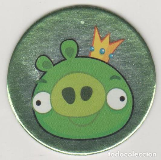 Juguetes antiguos y Juegos de colecci&oacute;n: COLECCI&Oacute;N TAZOS E-MAX ANGRY BIRDS POWER CAPS TAZO CAP POGS N&Uacute;MERO 149 ROVIO ENTERTAINMENT 2012