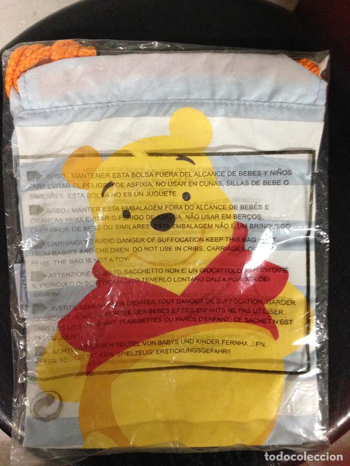 Juguetes antiguos y juegos de colecci&oacute;n: BOLSA - SAQUITO ALMUERZO INFANTIL - WINNIE THE POOH