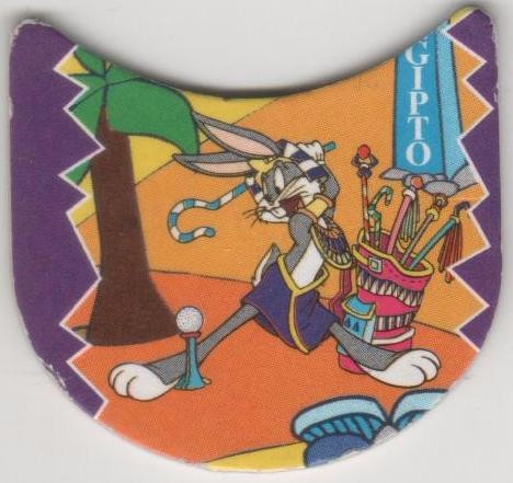 Juguetes antiguos y Juegos de colecci&oacute;n: COLECCI&Oacute;N TAZOS MATUTANO LOKI CHEETOS TAZO CAPS POGS 5 TORNEO EN EL CLUB DE GOLF CLEOPATRA 1 PUNTO