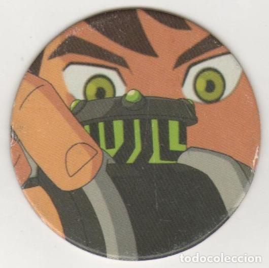 Juguetes antiguos y juegos de colecci&oacute;n: COLECCI&Oacute;N TAZOS EXIT TOYS BEN 10 CAPS TAZO POGS CARTOON NETWORK N&Uacute;MERO 57 3 POINTS PUNTOS