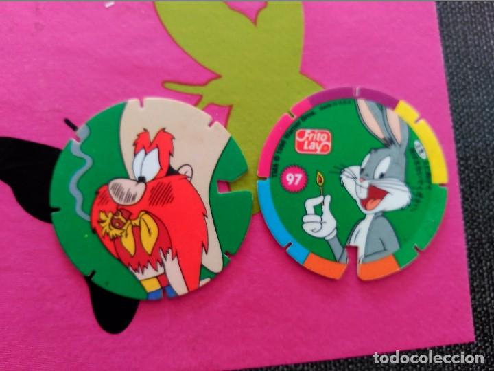 Juguetes antiguos y Juegos de colecci&oacute;n: japan frito lay matutano cap tazo menko romenko looney tunes