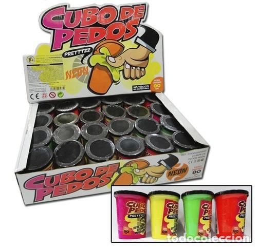 Juguetes antiguos y Juegos de colecci&oacute;n: CUBO DE PEDOS. DISPONIBLE CUBO VERDE