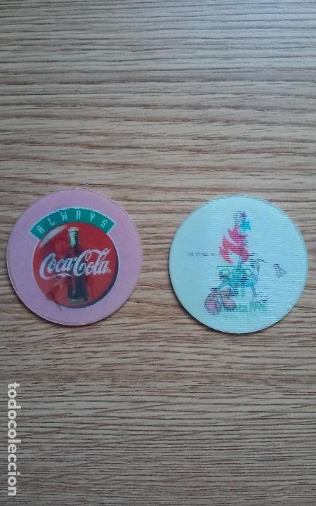 Antique Toys and Collectible Games: Lote 2 Tazos, Tazo Olimpiadas Atlanta 1996