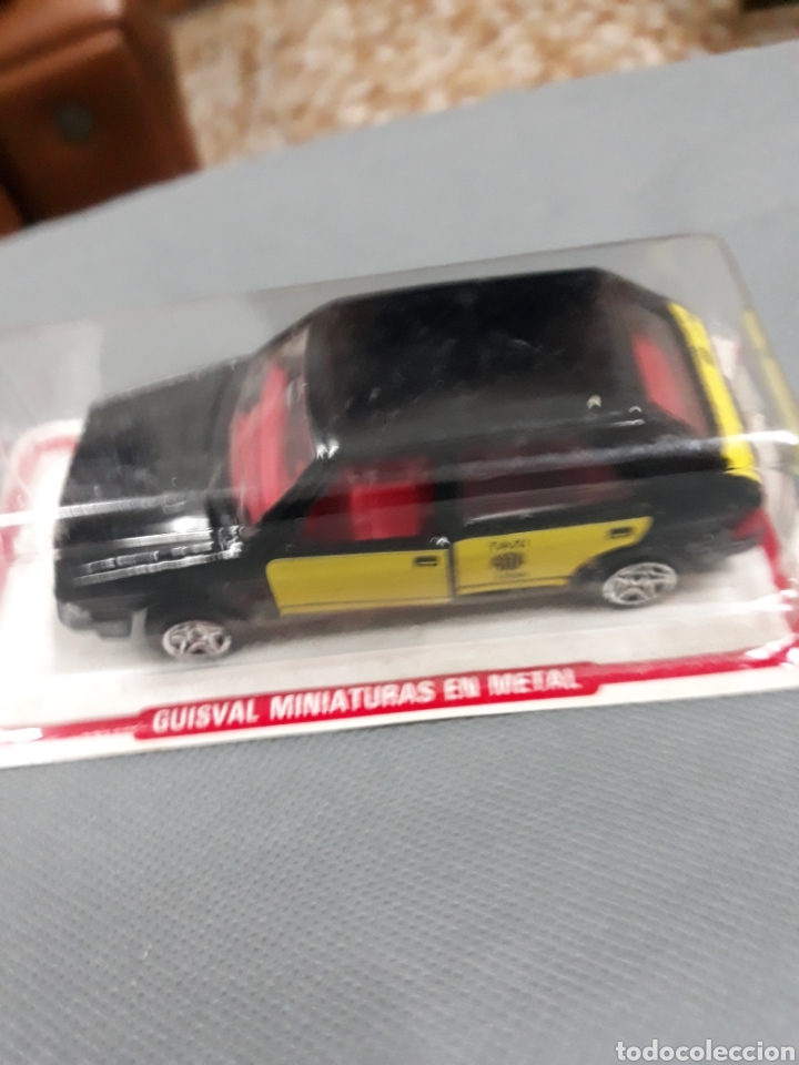 Juguetes antiguos y Juegos de colecci&oacute;n: COCHE MINIAT.GUISVAL. TAXI BARCELONA