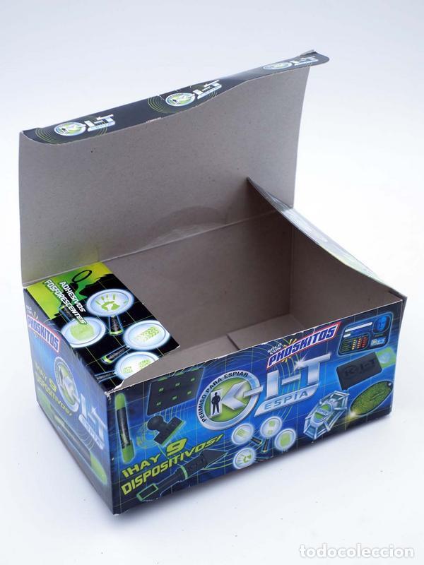 Juguetes antiguos y juegos de colecci&oacute;n: REGALOS PHOSKITOS KIT ESP&Iacute;A. CAJA VAC&Iacute;A (No Acreditado) Phoskitos, 1995