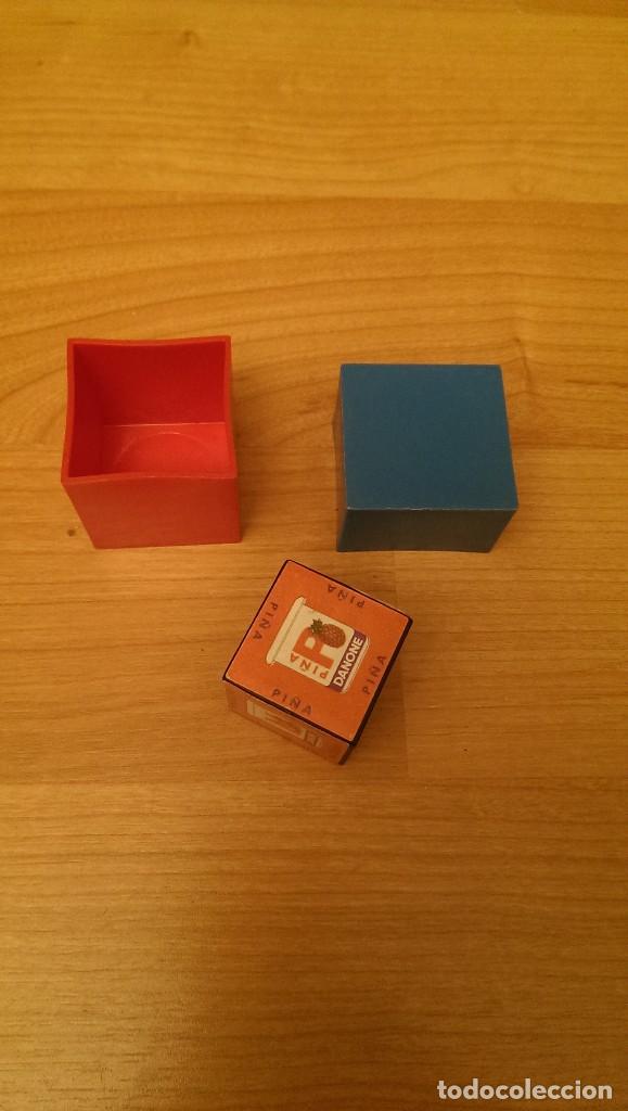 Juguetes antiguos y juegos de colecci&oacute;n: LOTE 2 JUEGOS MAGIA &laquo;DANONE&raquo;