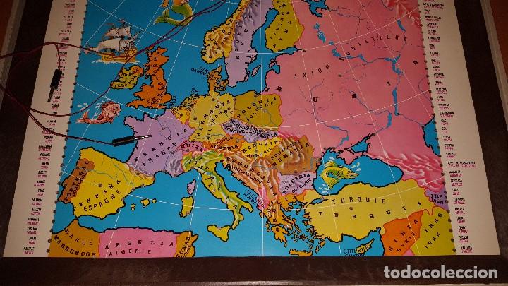 Giocattoli antichi e Giochi di collezione: ENCICLOPEDIA ELECTRICA DE PSE / A&Ntilde;OS 70 , MAPA DE EUROPA