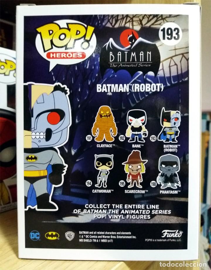 funko pop batman robot chase