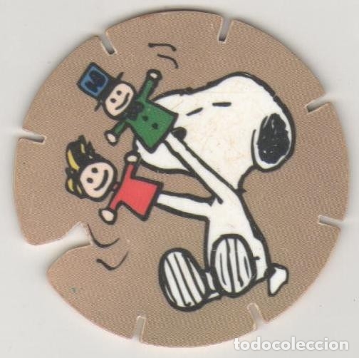Juguetes antiguos y Juegos de colecci&oacute;n: COLECCI&Oacute;N TAZOS GREFUSA SNOOPY CAPS COLLECTION TAZO CAPS POGS N&Uacute;MERO 40 SERIE ANIMACI&Oacute;N A&Ntilde;O 2002