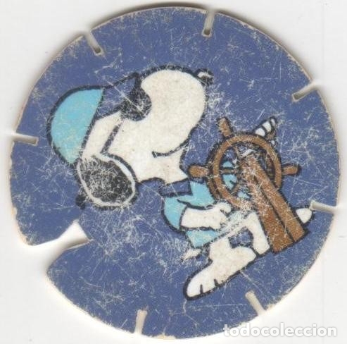 Juguetes antiguos y Juegos de colecci&oacute;n: COLECCI&Oacute;N TAZOS GREFUSA SNOOPY CAPS COLLECTION TAZO CAPS POGS N&Uacute;MERO 15 SERIE ANIMACI&Oacute;N A&Ntilde;O 2002
