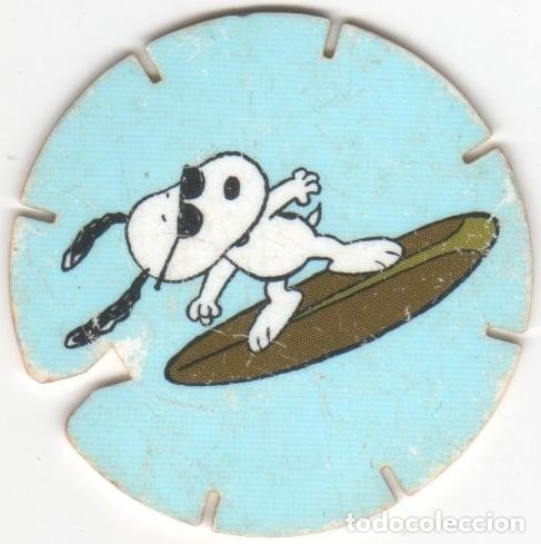Juguetes antiguos y Juegos de colecci&oacute;n: COLECCI&Oacute;N TAZOS GREFUSA SNOOPY CAPS COLLECTION TAZO CAPS POGS N&Uacute;MERO 13 SERIE ANIMACI&Oacute;N A&Ntilde;O 2002