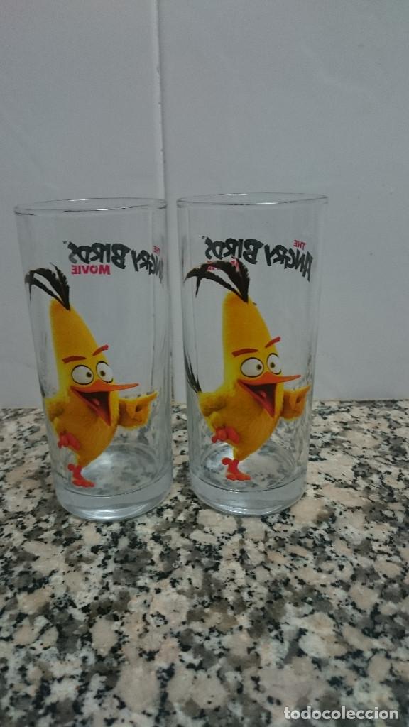Juguetes antiguos y Juegos de colecci&oacute;n: 2 VASOS THE ANGRY BIRDS MOVIE