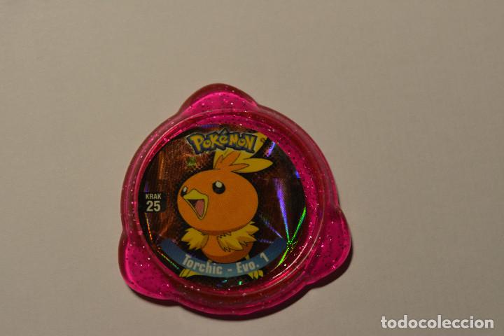 Juguetes antiguos y juegos de colecci&oacute;n: TAZO POKEMON KRAKS PANINI NUMERO 25