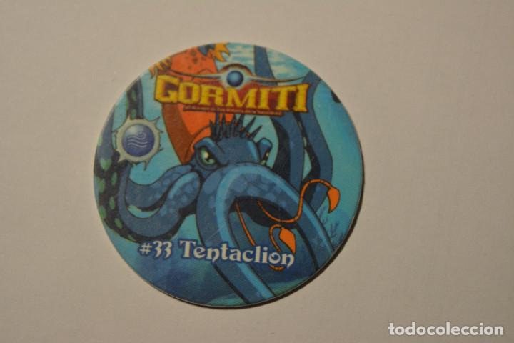 Juguetes antiguos y juegos de colecci&oacute;n: TAZOS CHEETOS GORMITI NUMERO 33 TENTACLION