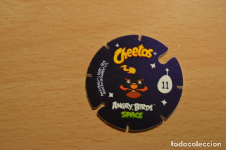 Juguetes antiguos y Juegos de colecci&oacute;n: TAZO CHEETOS ANGRY BIRDS SPACE NUMERO 11