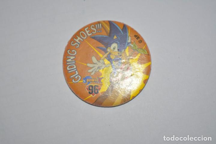 Juguetes antiguos y juegos de colecci&oacute;n: TAZO BOLLYCAO SONICX NUMERO 96