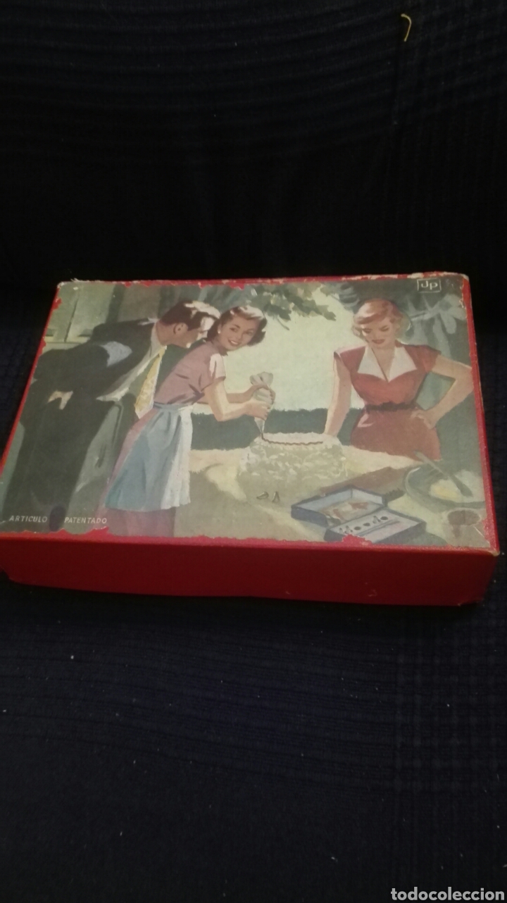 Juguetes antiguos y juegos de colecci&oacute;n: Caja juguete manga pastelera JP similar a PAYA de Francia