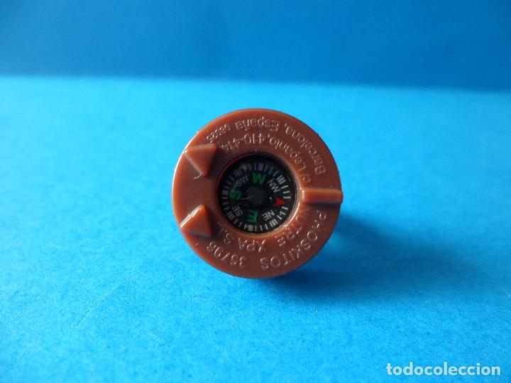 Juguetes antiguos y Juegos de colecci&oacute;n: Anillo Br&uacute;jula de Phoskitos - Nutrexpa S.L. - Funciona