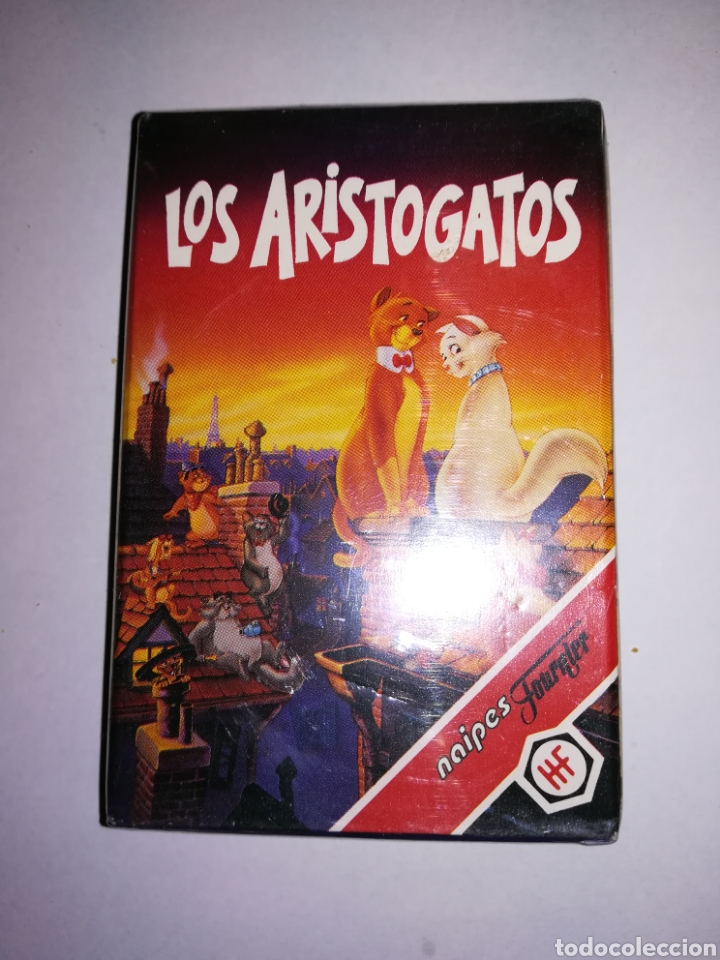 Juguetes antiguos y Juegos de colecci&oacute;n: JUEGO DE CARTAS FOURNIER LOS ARISTOGATOS WALT DISNEY A&Ntilde;OS 80