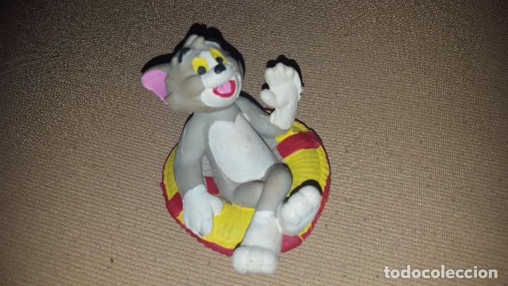 Juguetes antiguos y Juegos de colecci&oacute;n: TOM Y JERRY  FIGURA DE GOMA