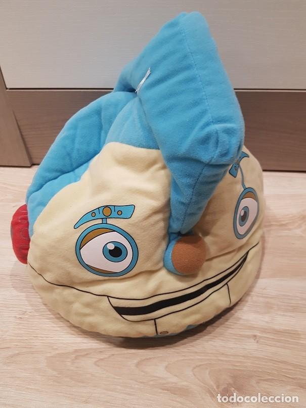 Juguetes antiguos y juegos de colecci&oacute;n: BOLSA PORTA JUGUETES O ZAPATILLAS RODNEY HOJALATA ROBOTS DREAMWORKS KELLOGGS