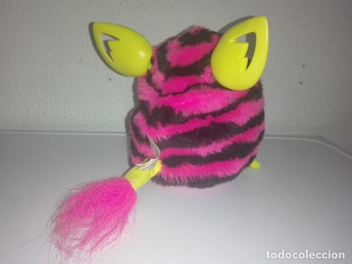 furby boom pink and black stripes