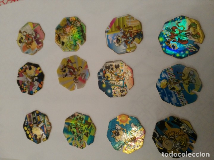 Juguetes antiguos y Juegos de colecci&oacute;n: TAZOS FLASH - TAZO - MATUTANO - ROCK CHESTER - 2-6-7-9-10-11-12-13-15-16-18-20