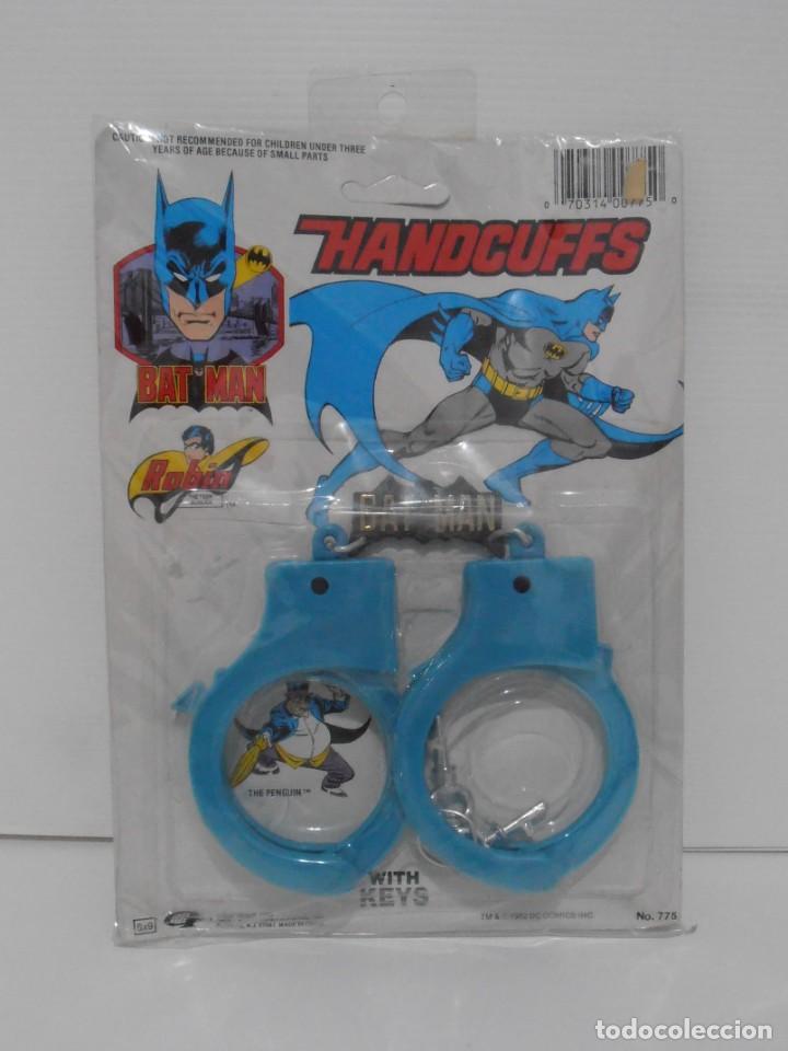 esposas, grilletes, batman robin, blister origi - Buy Other antique toys  and games on todocoleccion