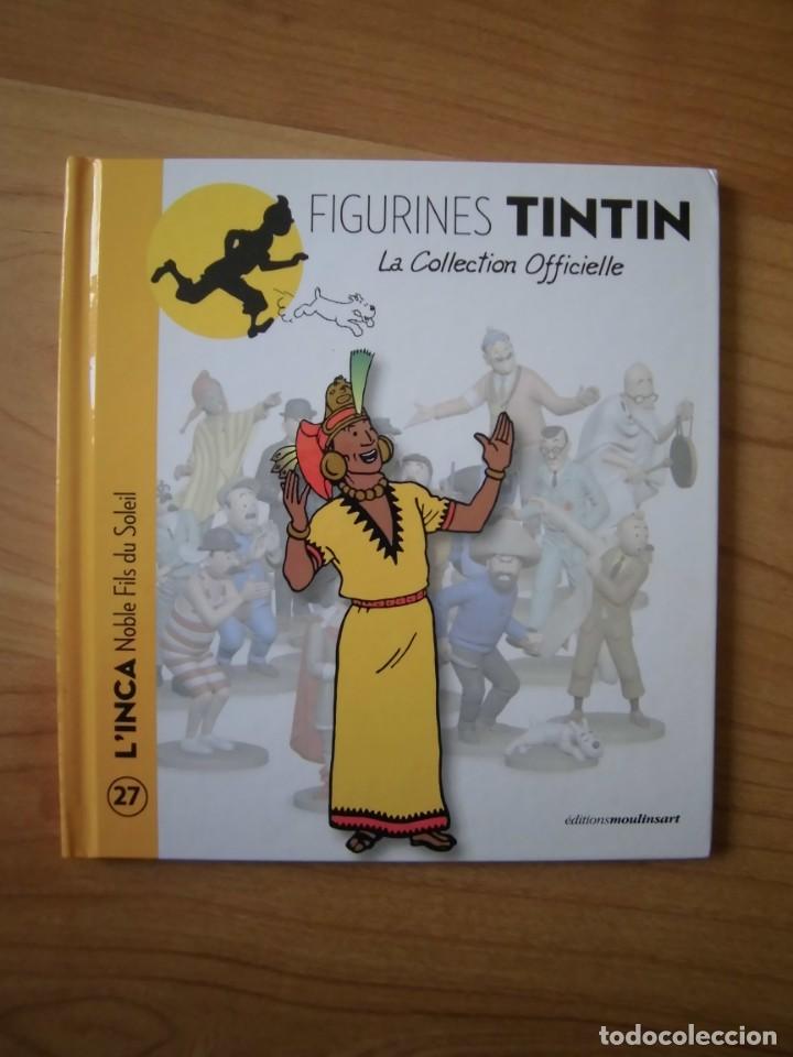 Juguetes antiguos y Juegos de colecci&oacute;n: LIBRO EN FRANC&Eacute;S DE LA COLECCI&Oacute;N FIGURAS DE TINTIN N&ordm;27 L'INCA MOULINSART