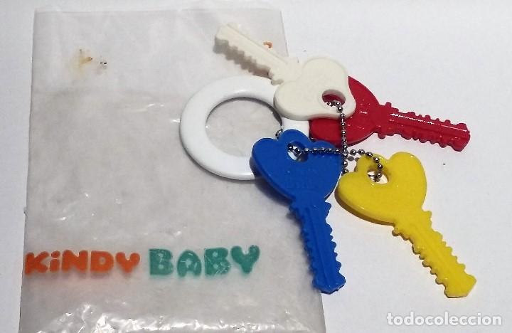 Giocattoli antichi e Giochi di collezione: Kindy Baby: Llaves de plastico para beb&eacute; a&ntilde;os 80