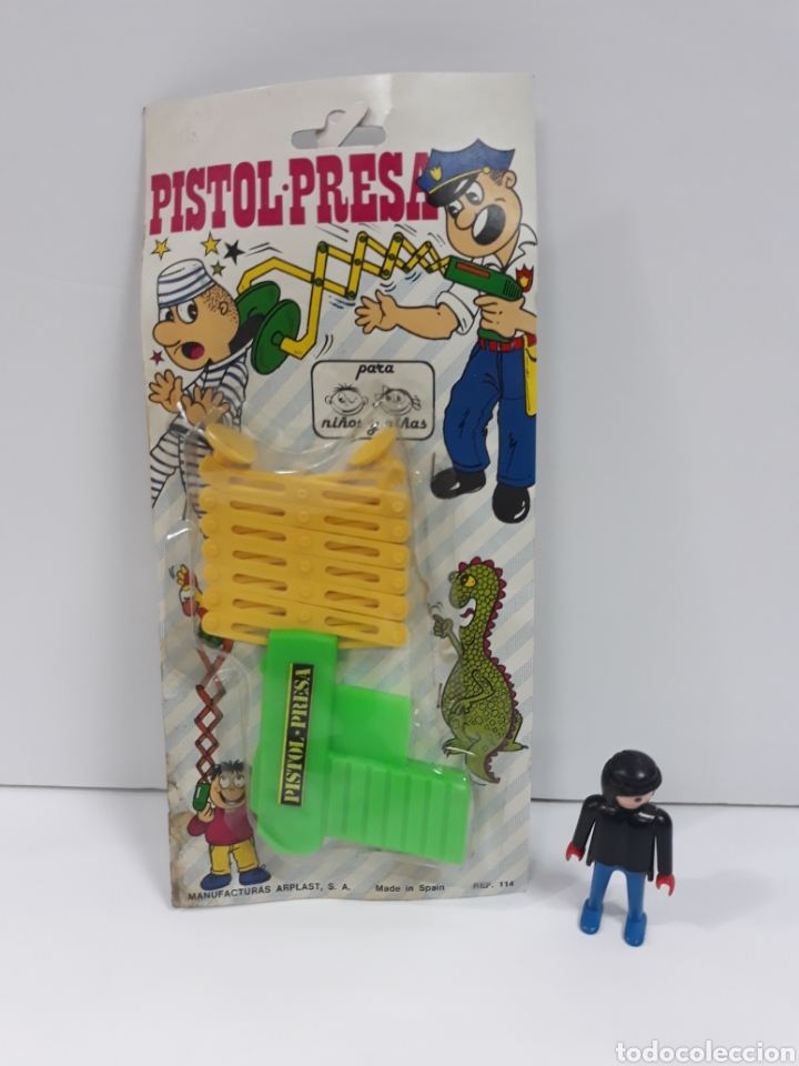 Juguetes antiguos y Juegos de colecci&oacute;n: Pistola presa pipero kiosko