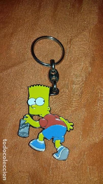 Juguetes antiguos y Juegos de colecci&oacute;n: antiguo llavero los simpsons.a&ntilde;o 2000