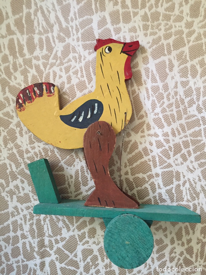 Juguetes antiguos y juegos de colecci&oacute;n: Correpasillo de madera - Foto 1