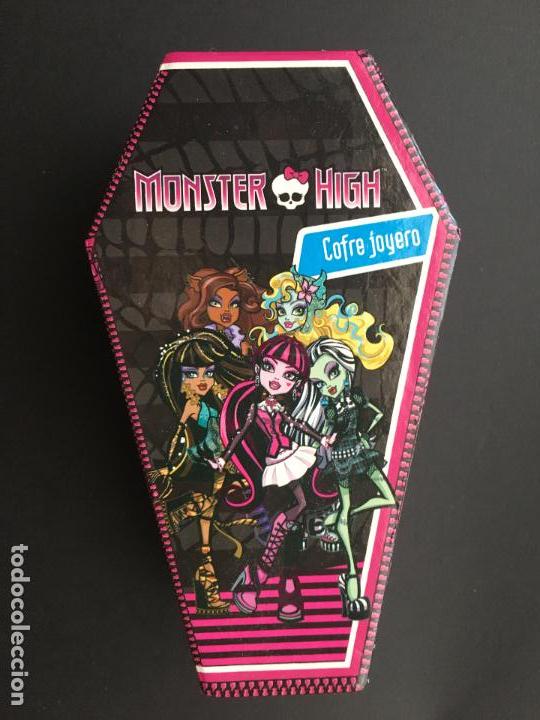 Juguetes antiguos y Juegos de colecci&oacute;n: COFRE JOYERO DE CARTON DE MONSTER HIGH &copy; 2013 MATTEL INC.