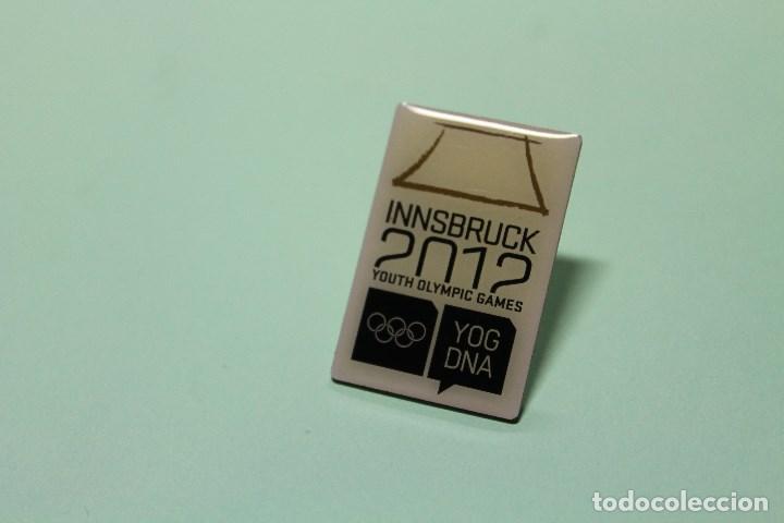 Antique Toys and Collectible Games: PIN METALICO PLASTIFICADO. VER FOTO. INNSBRUCK 2012. OLYMPIC GAMES.