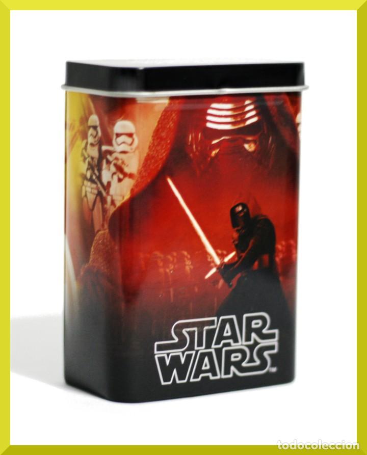 Juguetes antiguos y Juegos de colecci&oacute;n: Lata Caja de Cartas Star Wars - Carrefour - Nuevo