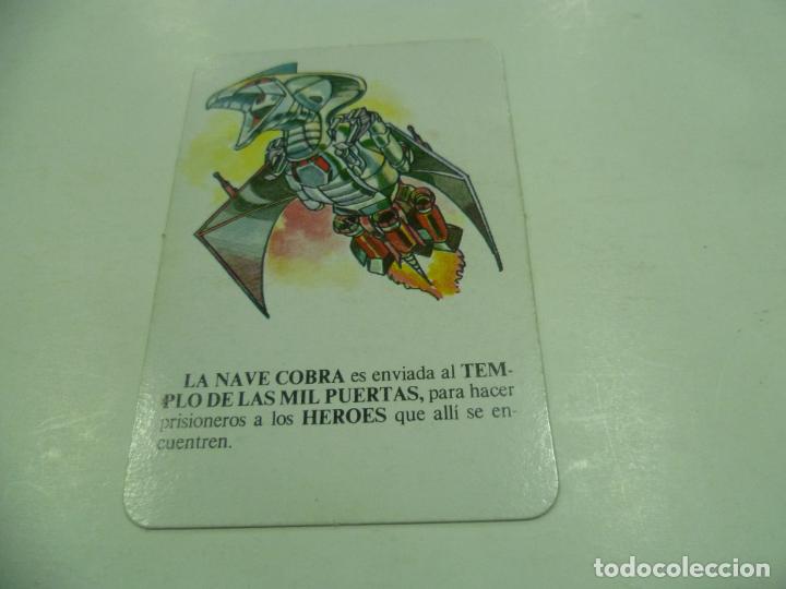 Juguetes antiguos y Juegos de colecci&oacute;n: Carta Fuerzas M&aacute;gicas del Imperio Cobra
