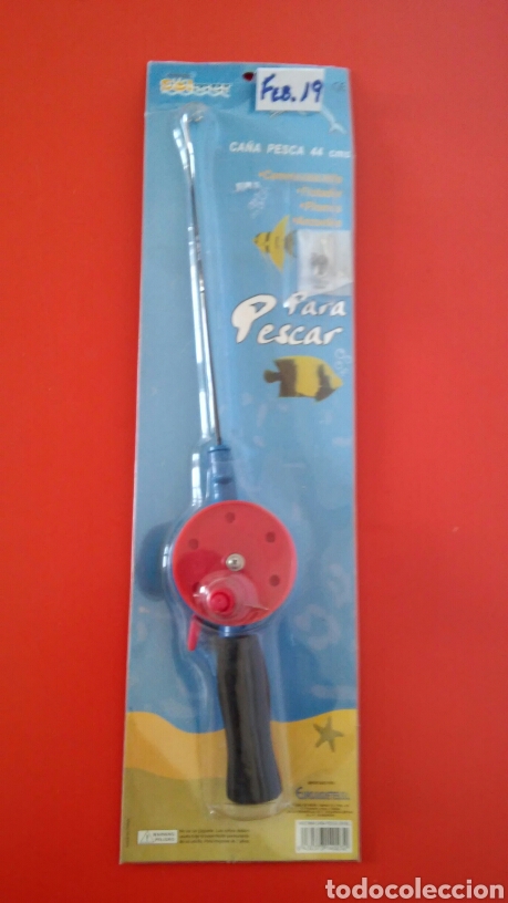 mini caña de pescar (44 cm) 90s.nueva. - Buy Other antique toys and games  on todocoleccion
