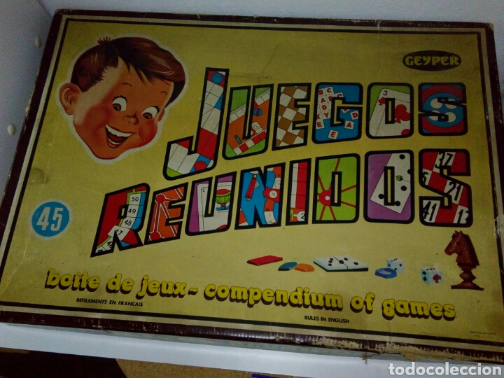 Juguetes antiguos y Juegos de colecci&oacute;n: Juegos reunidos geyper 45