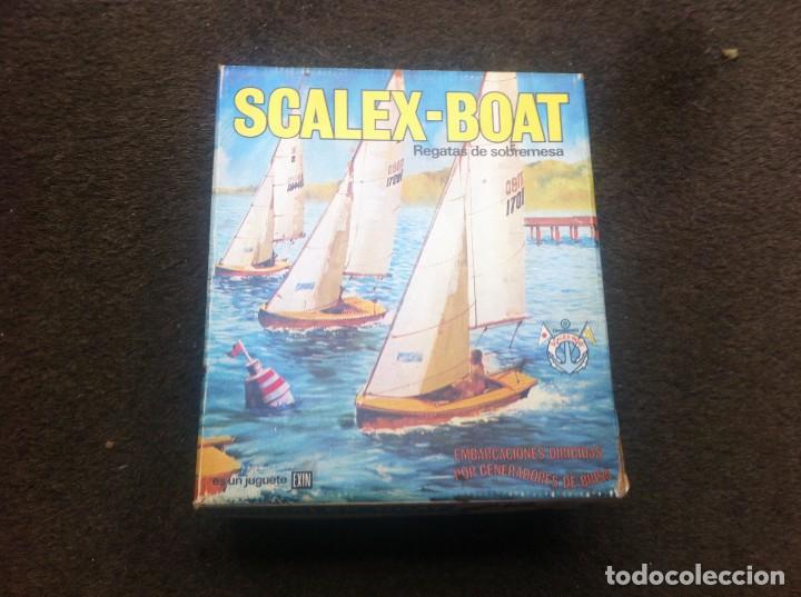 Altes Spielzeug und Spiele: JUEGO (SCALEX-BOAT) REGATAS DE SOBREMESA. EXIN.