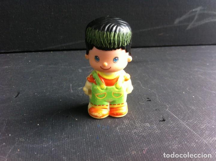Juguetes antiguos y Juegos de colecci&oacute;n: FIGURA PINYPON CON PELO NEGRO