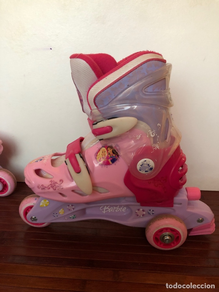 patines barbie 3 ruedas