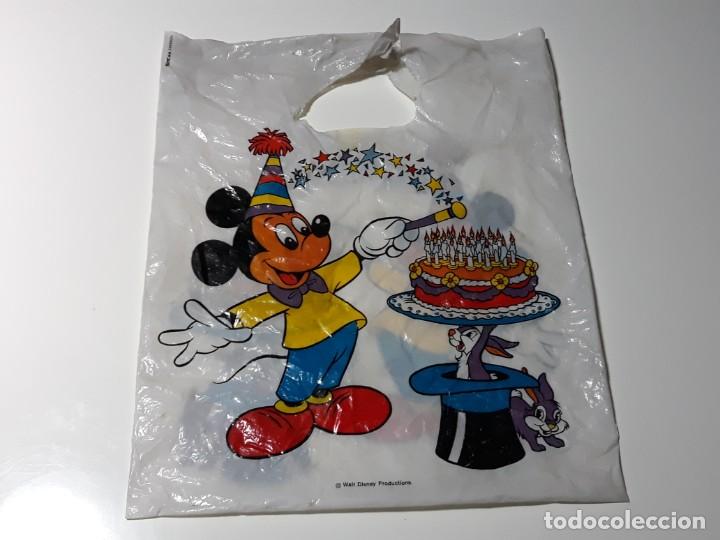 Juguetes antiguos y juegos de colecci&oacute;n: ANTIGUA BOLSA DE PLASTICO - MICKEY MOUSE - WALT DISNEY - ITER S.A ZARAGOZA A&Ntilde;OS 60 / 70