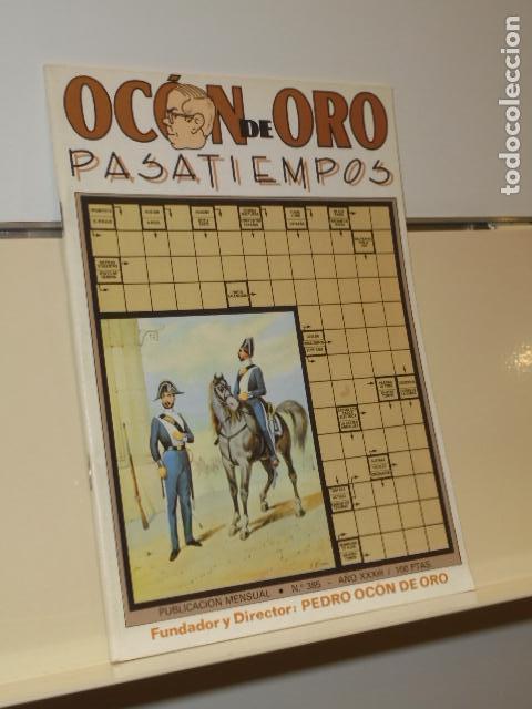 Giocattoli antichi e Giochi di collezione: OCON DE ORO PASATIEMPOS PUBLICACION MENSUAL N&ordm; 385 - MIDESA -
