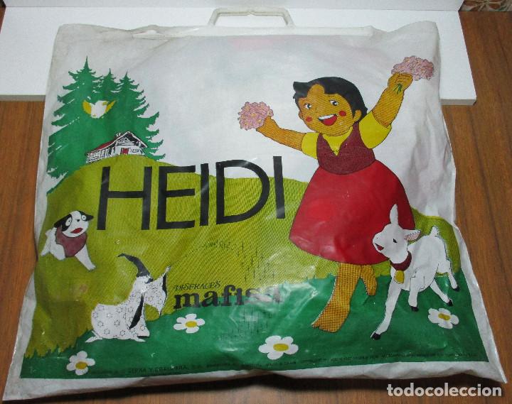 Juguetes antiguos y Juegos de colecci&oacute;n: MAFISA, disfraz de HEIDI, 1987 TAURUS FILM, MADE IN SPAIN