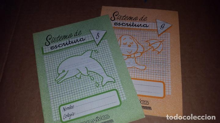 Juguetes antiguos y Juegos de colecci&oacute;n: CUADERNILLOs ESCULA - A&Ntilde;OS 70-80 - EDELVIVES. SISTEMA DE ESCRITURA