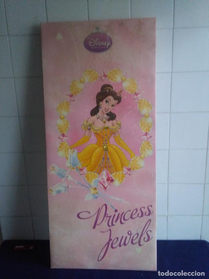Jouets Anciens et Jeux de collection: BASTIDOR DE MADERA DISNEY PRINCESS, MEDIDAS 90X40 CM.