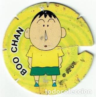 Juguetes antiguos y Juegos de colecci&oacute;n: COLECCI&Oacute;N TAZOS GREFUSA SHIN CHAN TAZO CAPS POGS #9 BOO CHAN 1992 DIBUJOS ANIMADOS ANIME MANGA JAP&Oacute;N