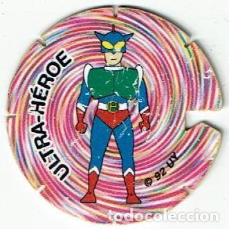 Juguetes antiguos y Juegos de colecci&oacute;n: COLECCI&Oacute;N TAZOS GREFUSA SHIN CHAN TAZO CAPS POGS #13 ULTRA-H&Eacute;ROE 1992 H&Eacute;ROE PERSONAJE ANIME MANGA